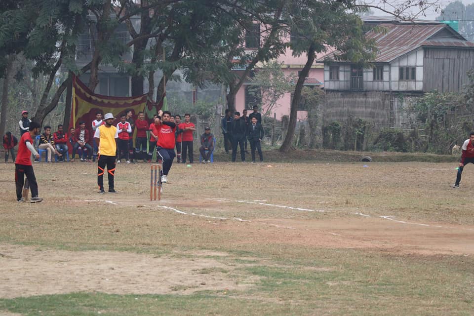 क्रिकेट प्रतियोगिताको उद्घाटन खेलमा वडा नं. १ र ३ विजयी