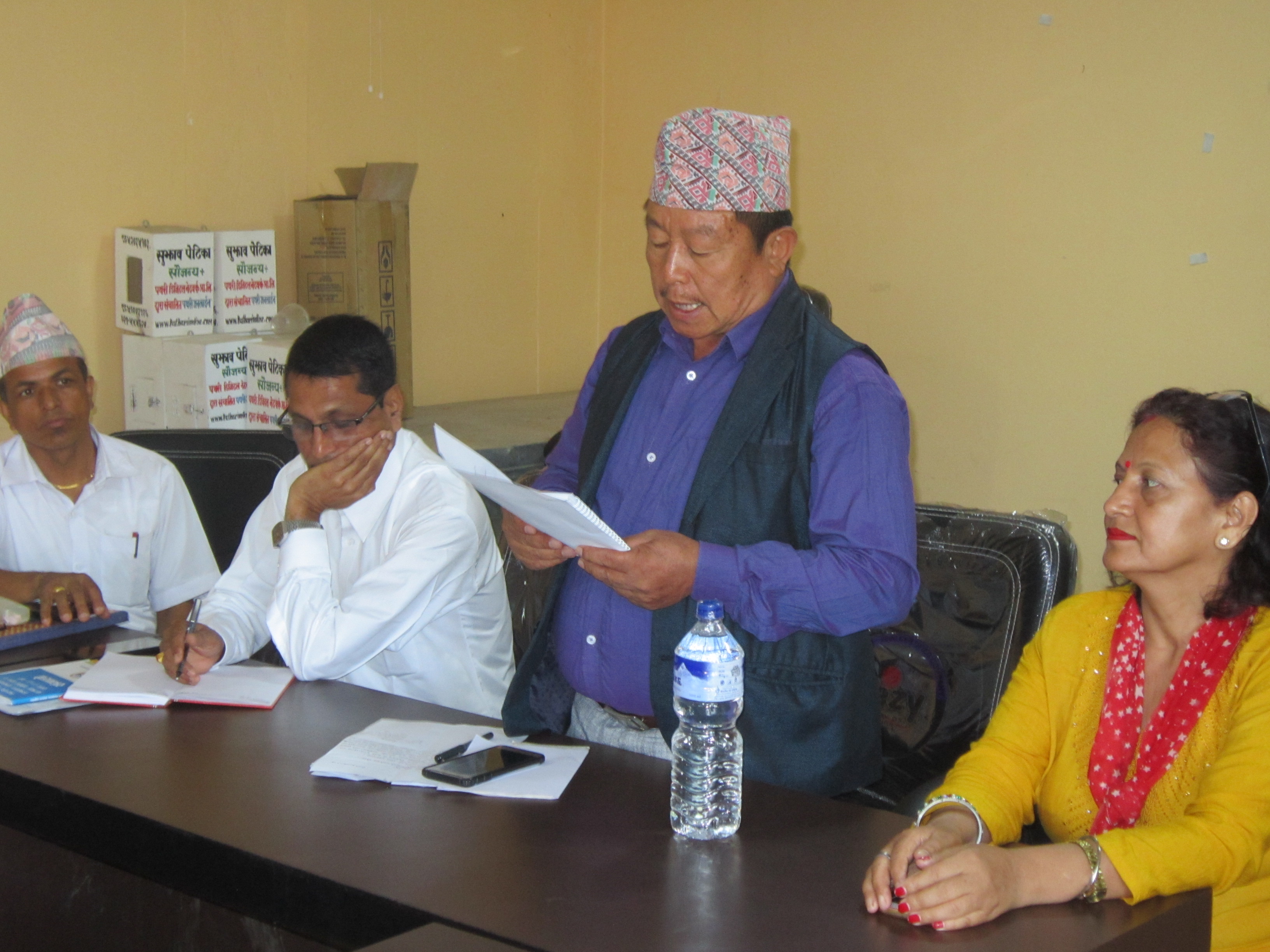 नगर कार्यपालिका बैठक