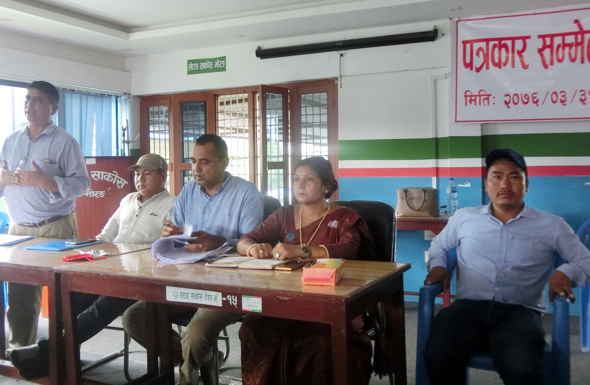 उपप्रमुख सहित नेकपा पक्षधरहरुले गरे लेटाङको नगरसभा वहिस्कार