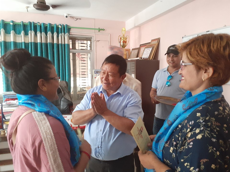 २ स्वास्थ्यकर्मीको विदाई