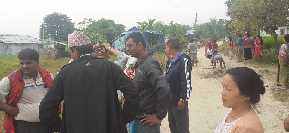 ग्राभेल योजनाको प्रारम्भिक स्थलगत नीरिक्षण