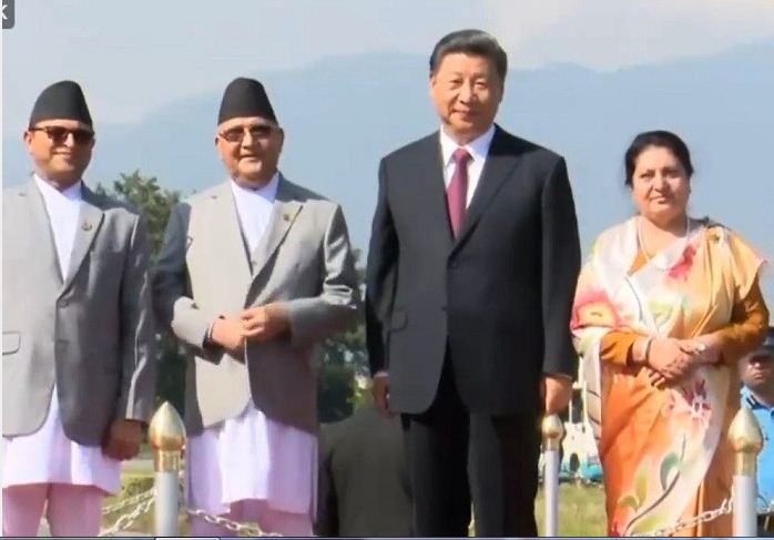 चिनियाँ राष्ट्रपति सी स्वदेश फर्किए
