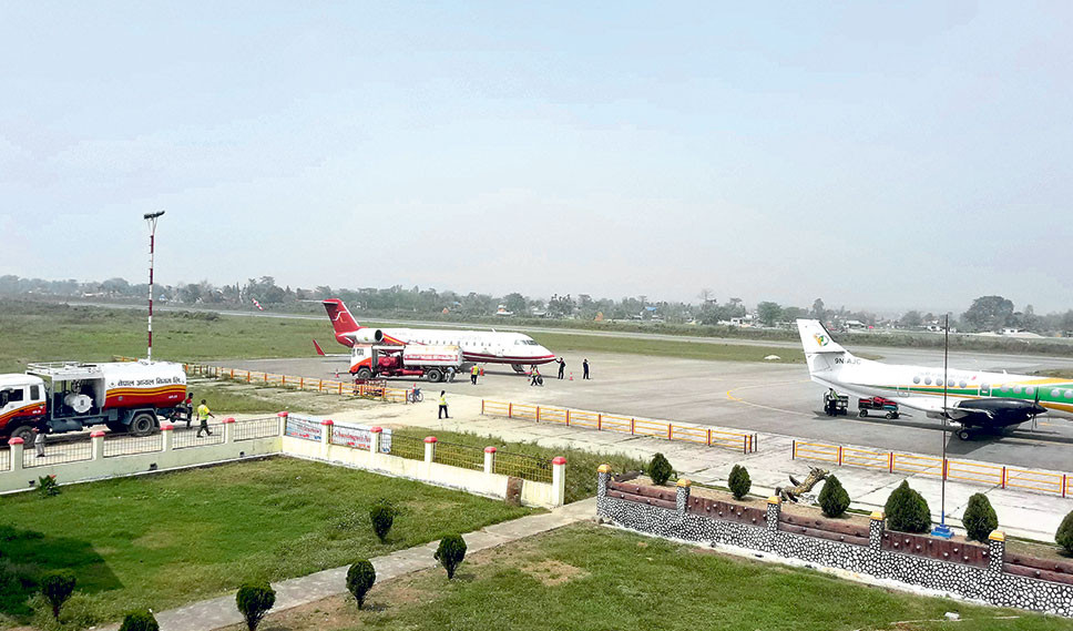 भद्रपुर विमानस्थल १० दिनका लागि बन्द