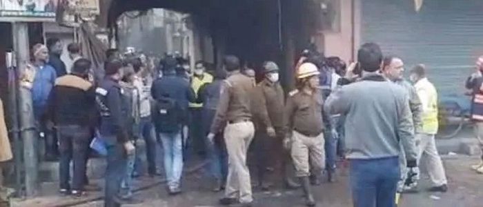 नयाँ दिल्लीमा भिषण आगलागी, ४३ जना भन्दा बढीको मृत्यु