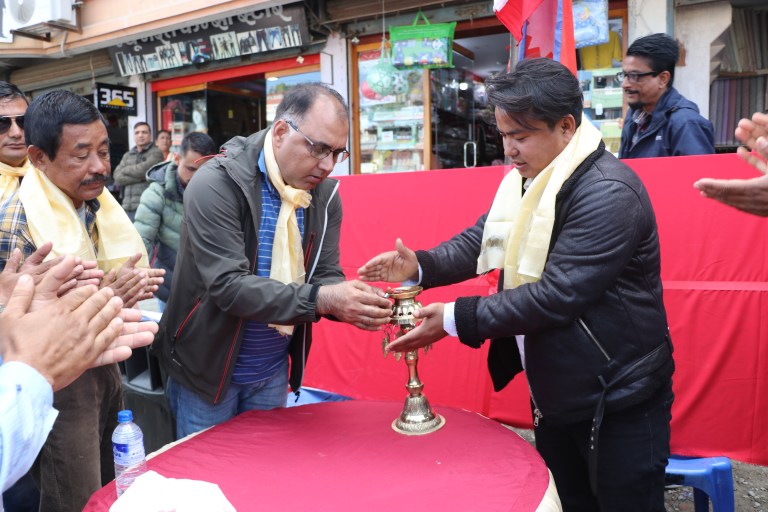 पथरीशनिश्चरे इ रिक्सा प्रा.लिको उद्घाटन