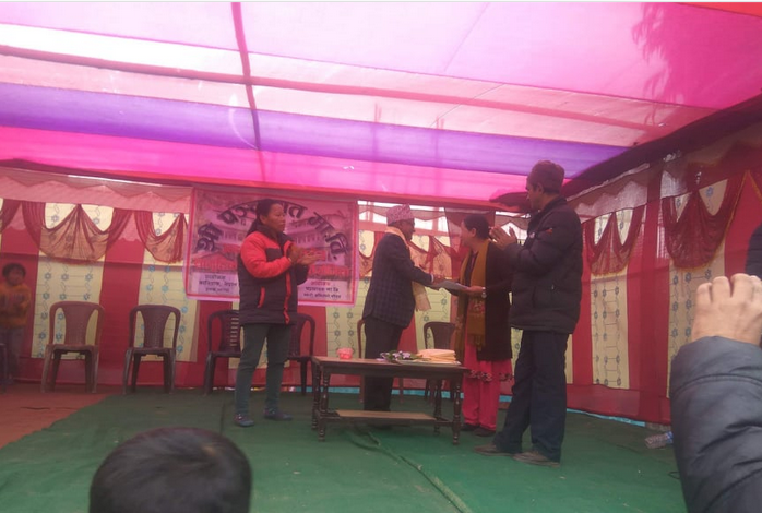 आधाराभुत तह स्तरीय नृत्यमा पञ्चायत मा.वि प्रथम