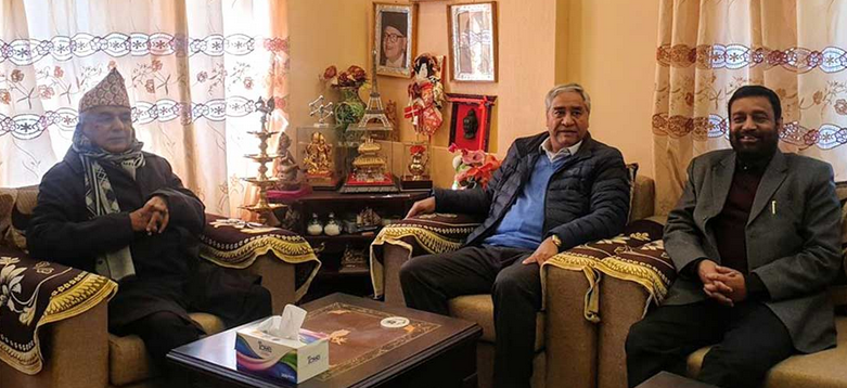 पौडेललाई फकाउन देउवा पौडेल निवासमा