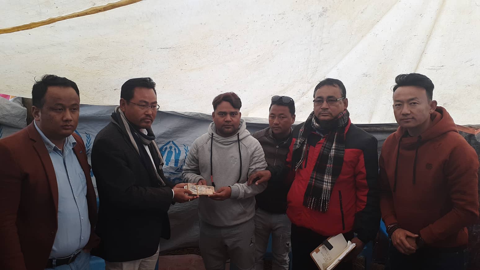 लिबर सिरोसिसबाट निधन भएकी दीलकुमारीको परिवारलाई सहयोग