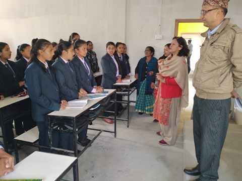 विद्यालयमा अनुगमन् समितिको निर्देशन