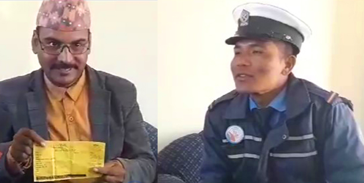 ‘माग्ने बुढा’ ट्राफिक कारबाहीमा