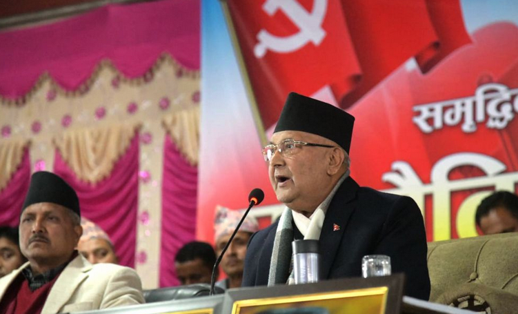 बाँस्कोटाको बचाउमा ओलि, भन्छन् ‘अडियो उहाँकै हो भन्ने प्रमाण छैन ’