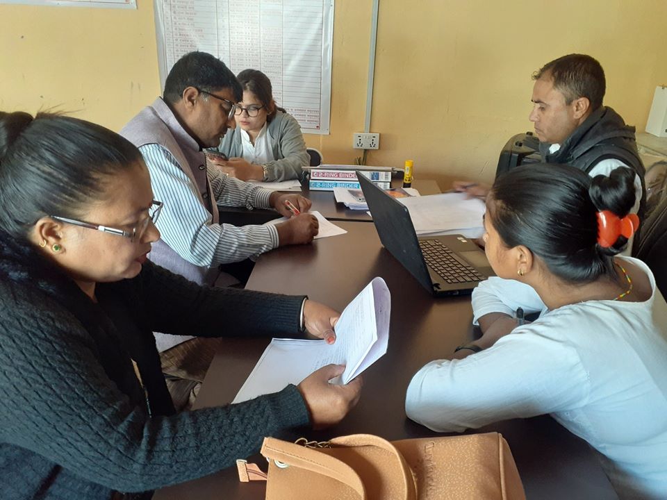 आर्थिक विकास समितिबाट कामको समीक्षा