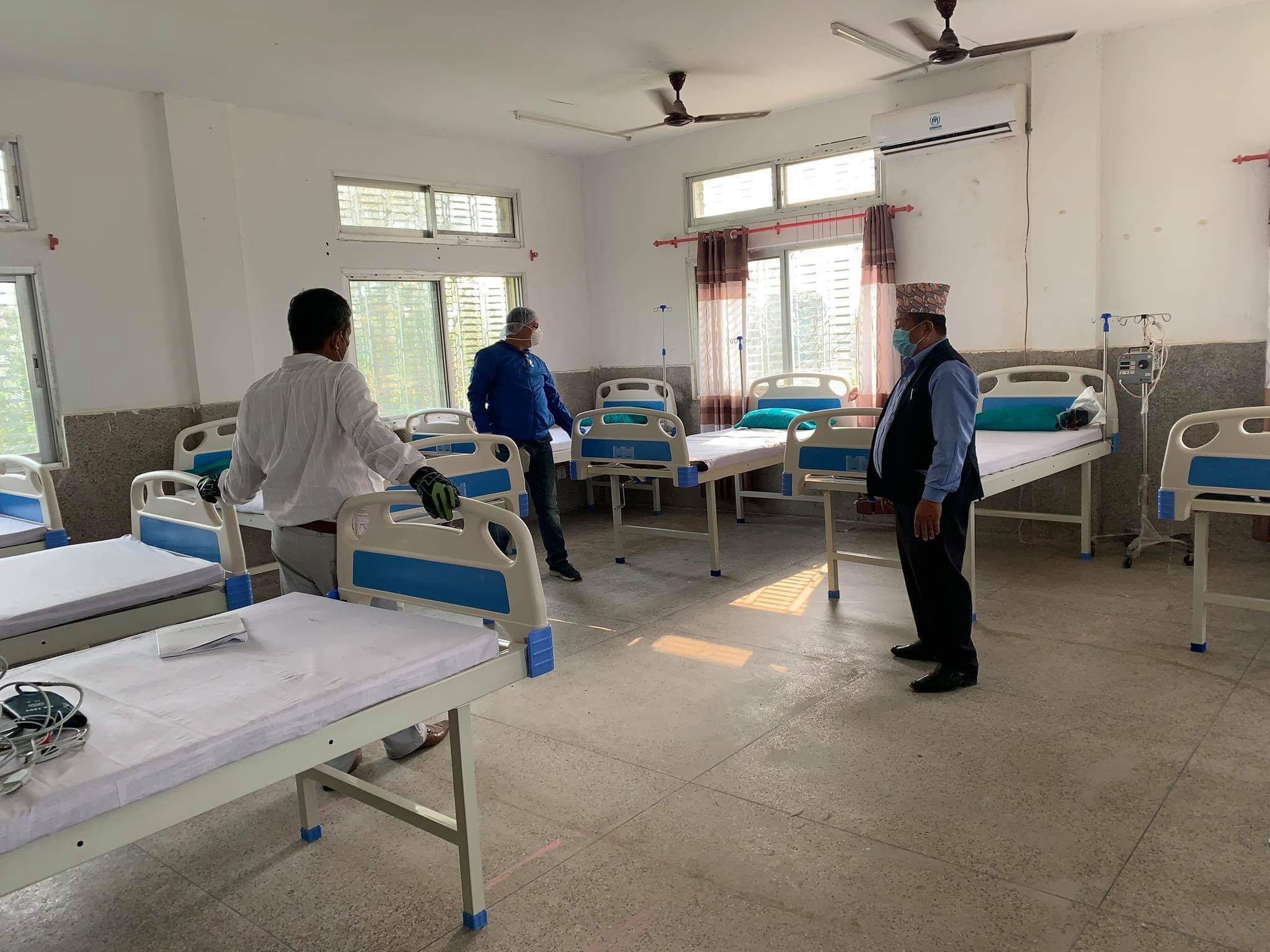 विदेशबाट आएकाहरुलाई क्वारेन्टाइनमा