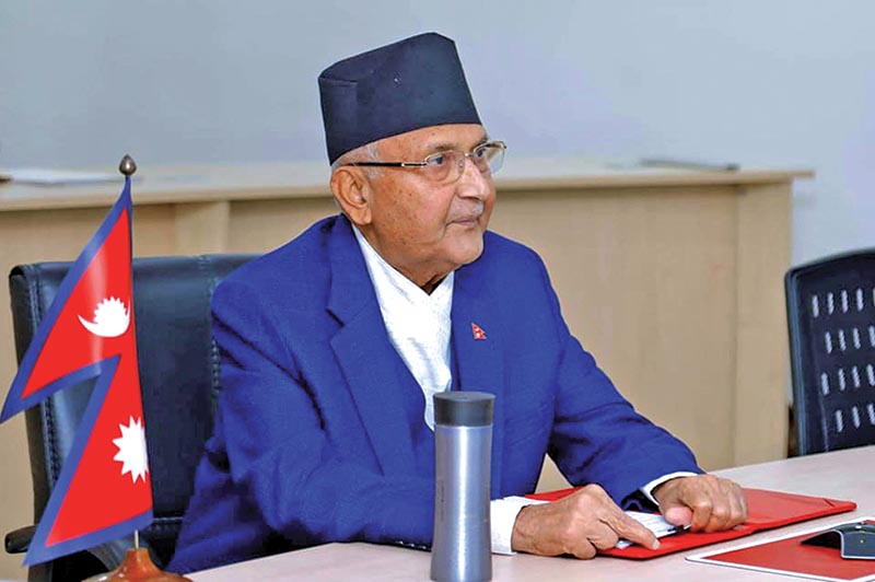 प्रधानमन्त्री ओलीले आज जनताका नाममा सम्बोधन गर्ने
