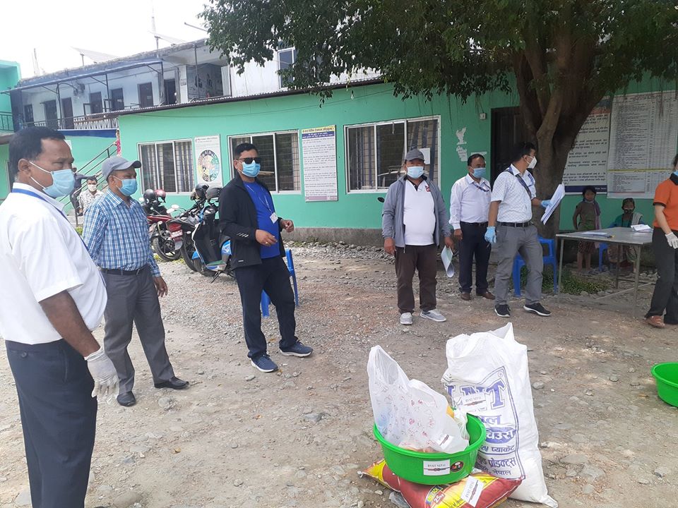 व्रिटिस नेपाल मेडिकल ट्रष्टद्वारा राहत
