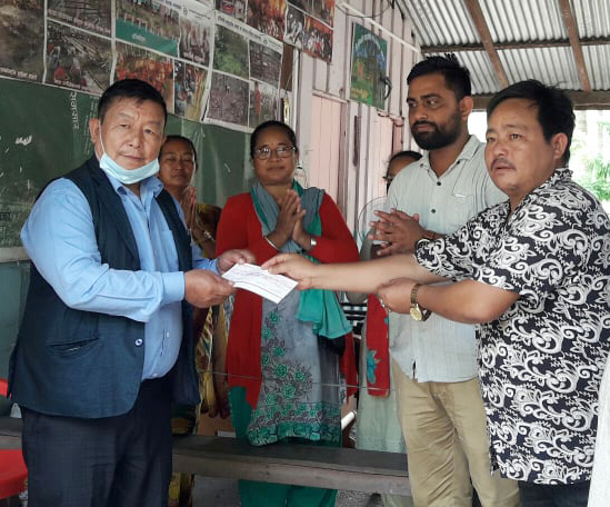 नेपालकै उत्कृष्ट वन हरियालीद्वारा नगरलाई १ लाख २५ हजार सहयोग