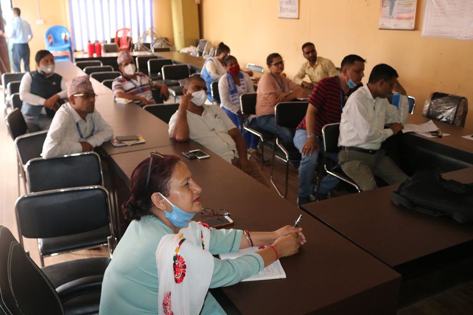 नगरपालिकाद्वारा आर्थिक विकास समितिका शाखाका योजनामा छलफल