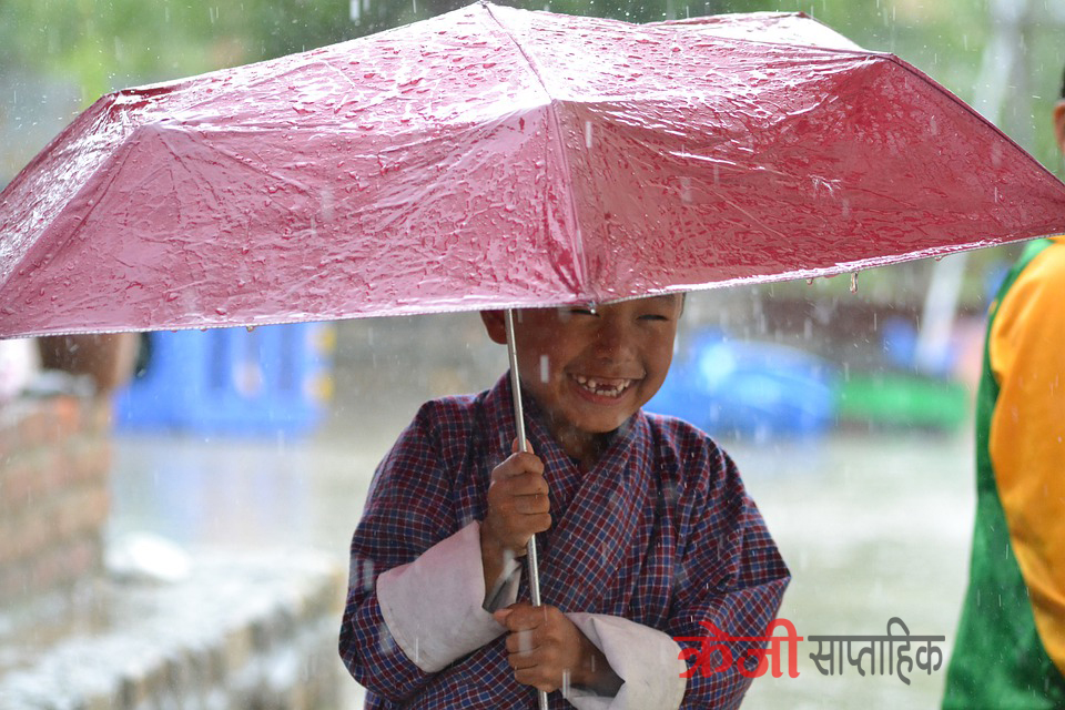 तीन दिन देशभर वर्षा हुने