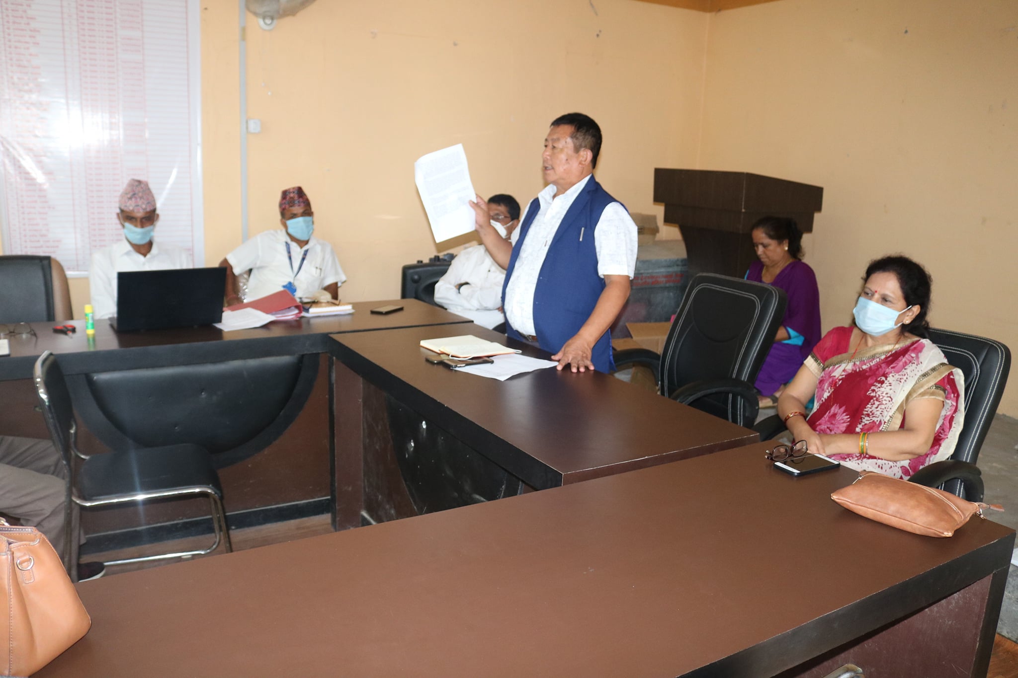 पथरी नगर कार्यपालिका बैठक सम्पन्न