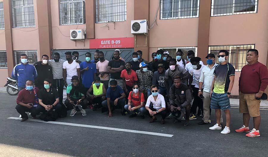 कोरोनाका कारण समस्यामा परेका अफ्रिकन खेलाडीलाई आर्थिक सहयोग