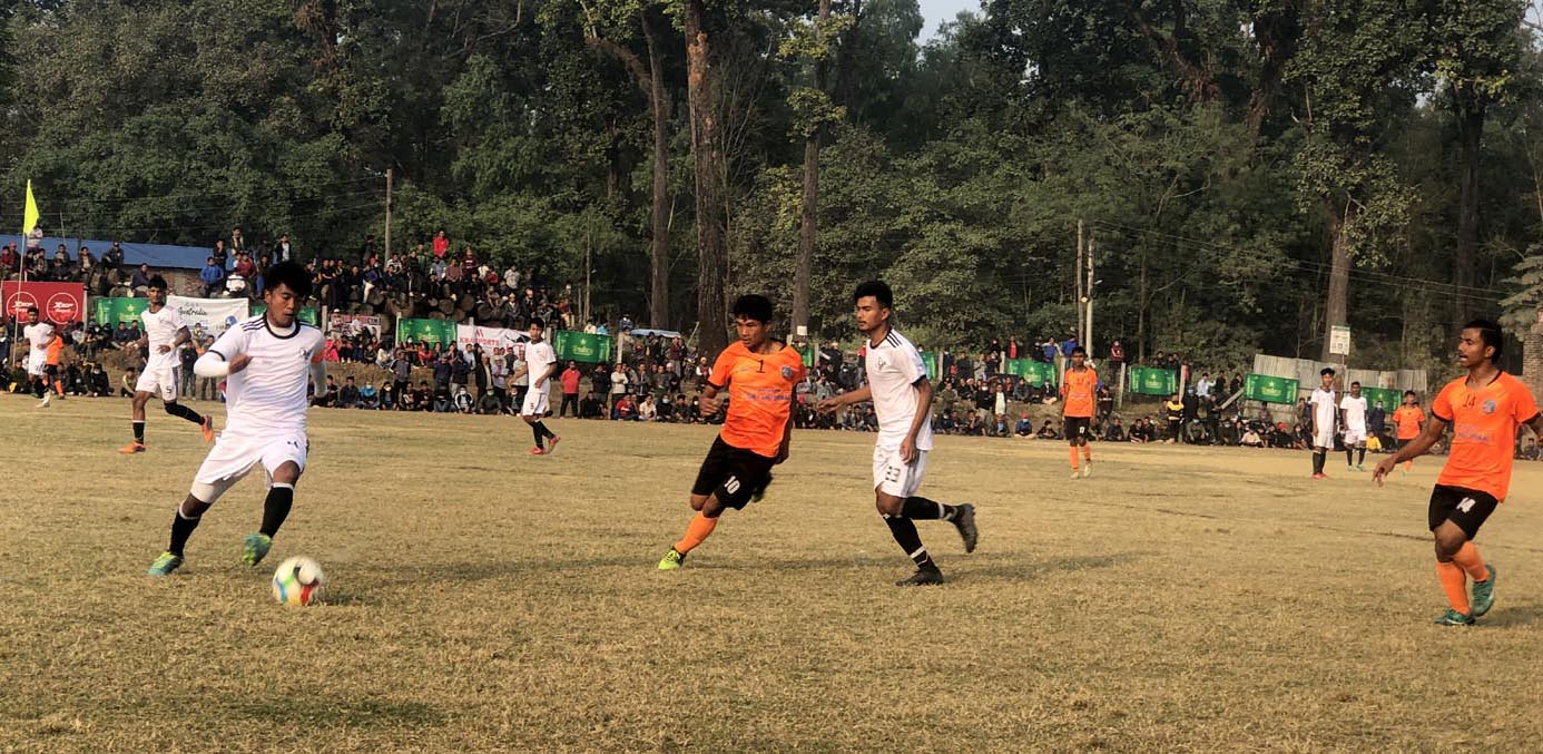 शिखरलाई पराजित गर्दै सिरिजंगा एफ.सी. शीर्ष स्थानमा