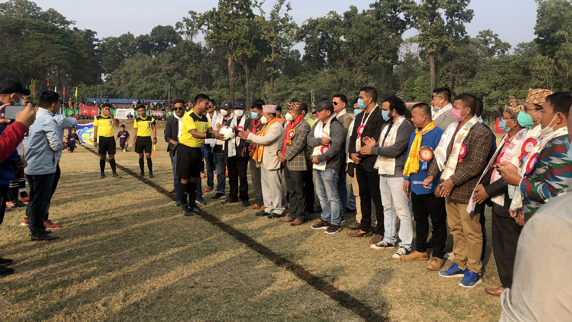 टेन्सवर्ग पथरी शनिश्चरे फुटबल प्रिमियर लिग आजबाट सुरु