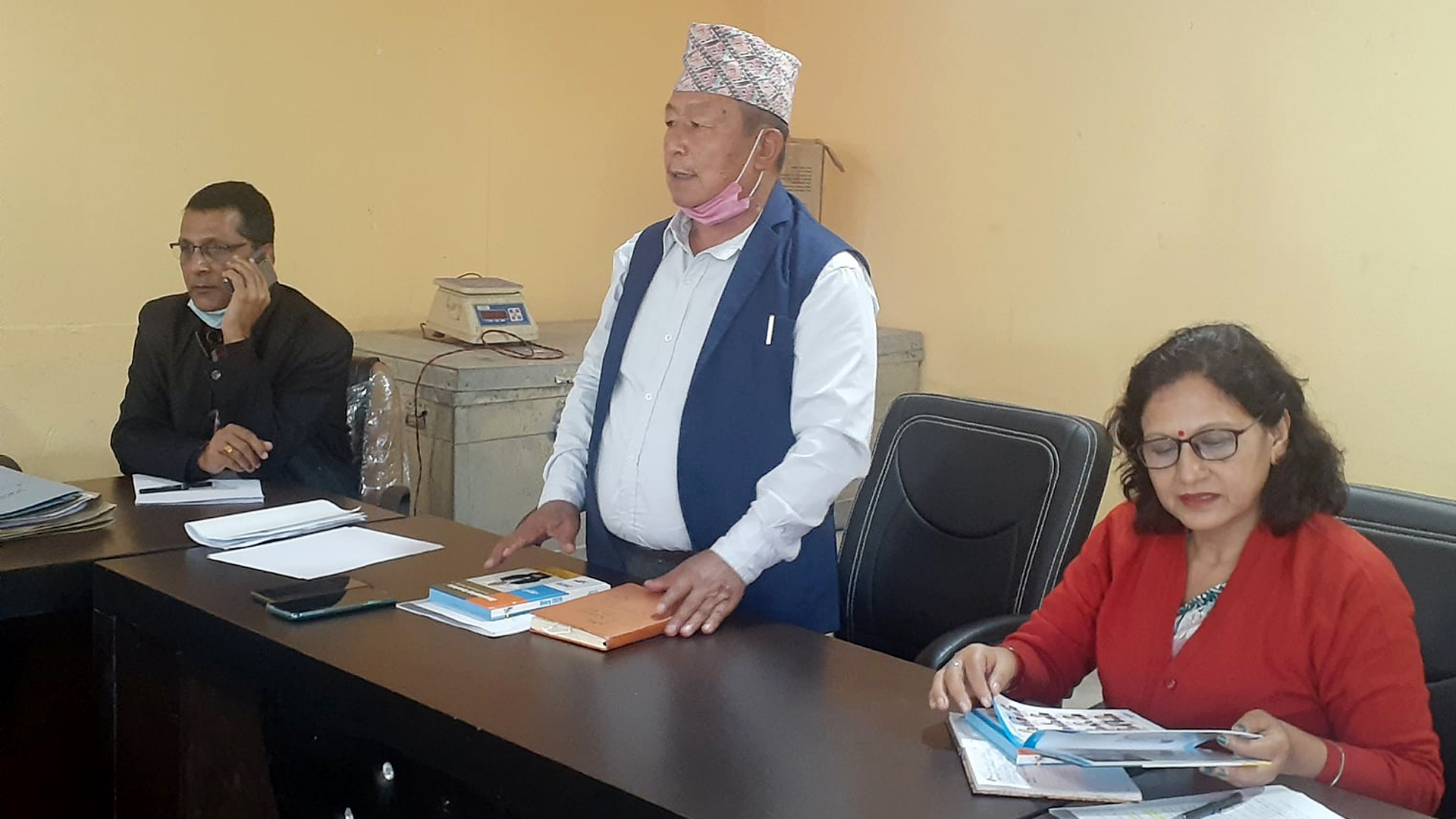 पथरी शनिश्चरेको कार्यपालिका बैठक