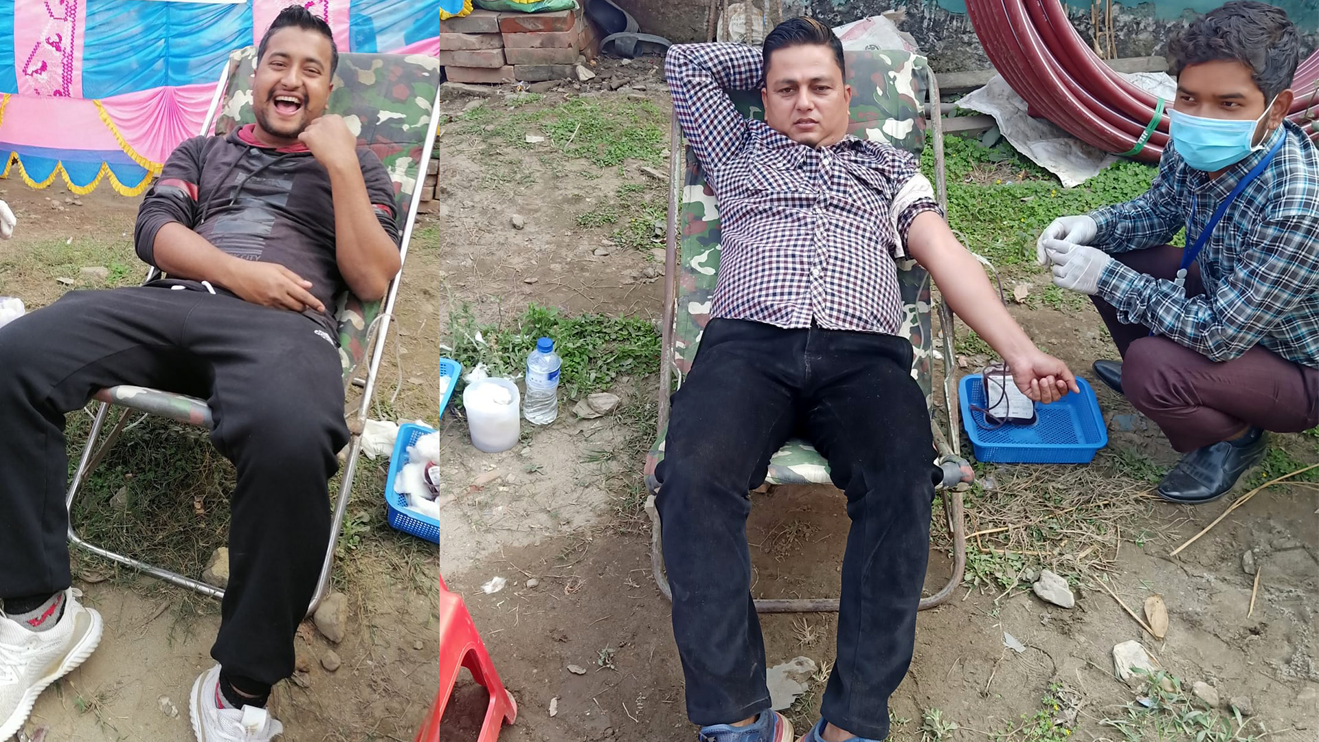 लर्डबुद्धको स्थापना दिवसमा रक्तदान