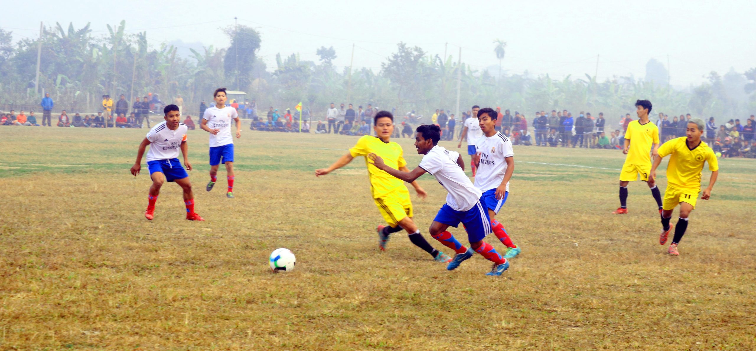 रिफ्युजी फुटबल च्यालेन्ज कपको उद्घाटन खेलमा दुधे विजयी
