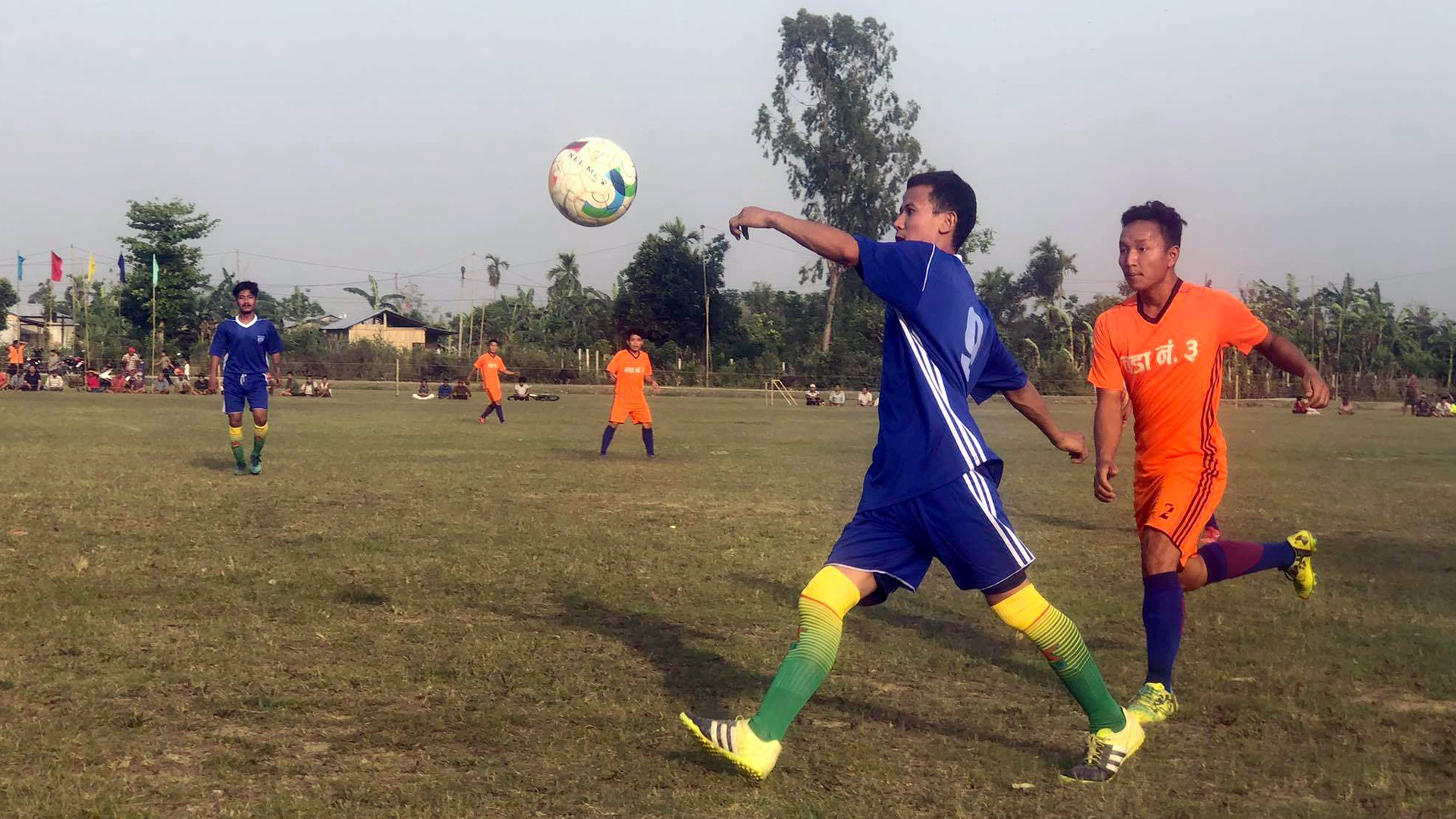 नगर स्तरीय फुटबलमा पथरी शनिश्चरे वडा नम्बर ३ विजयी