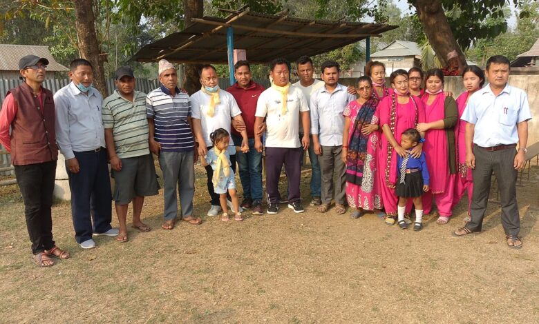 साम्बा परिवारद्वारा ५० हजारको अक्षयकोष स्थापना