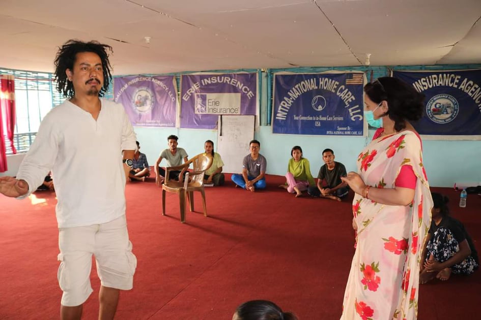 स्वास्थ्य मापदण्ड अपनाएर नाटक कार्यशालाको अवलोकन