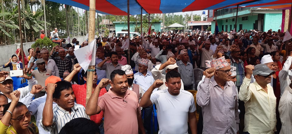 नेकपा एमाले कानेपोखरी गाउँकमिटी र वडा कमिटी विस्तार