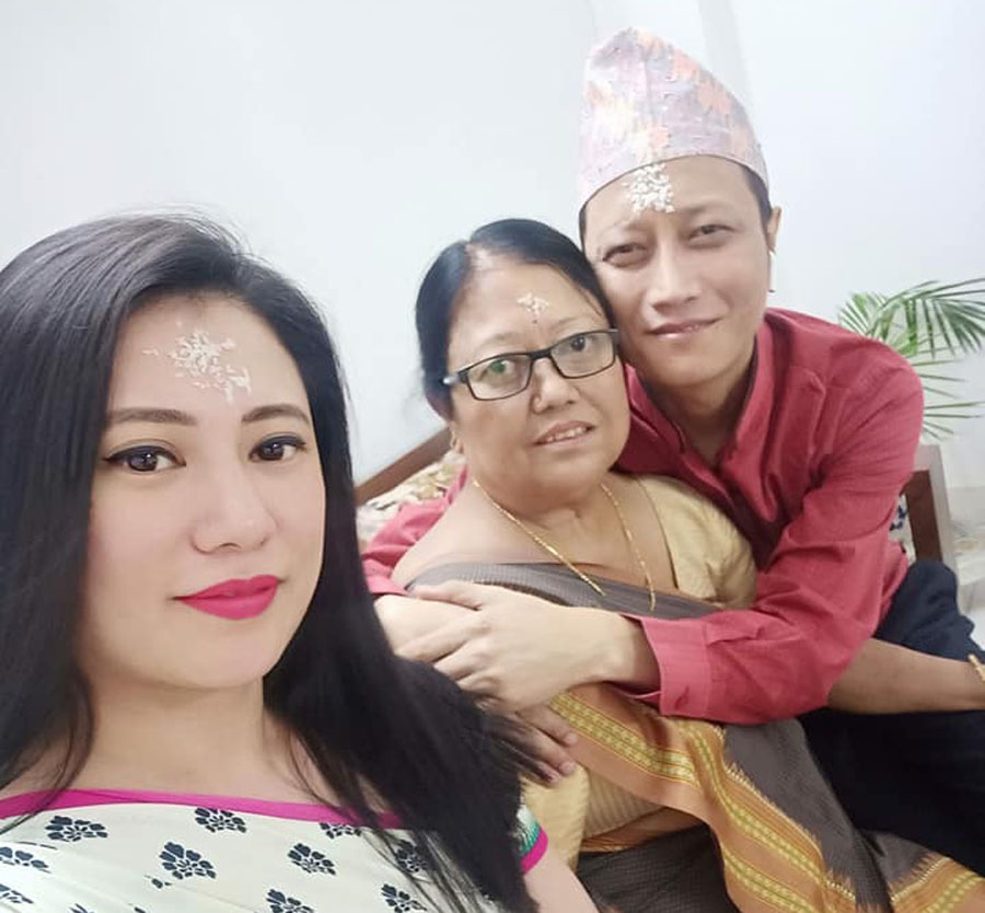 प्रशान्त तामाङलाई मातृशोक