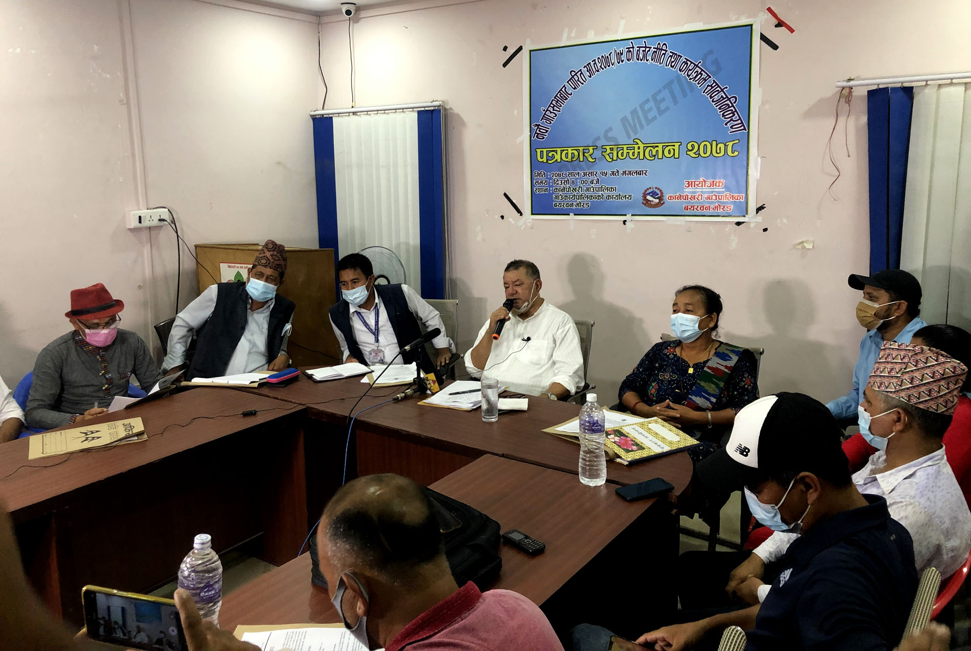 कानेपोखरी गाउँपालिकाको बजेट ७७ करोड सार्वजनिक