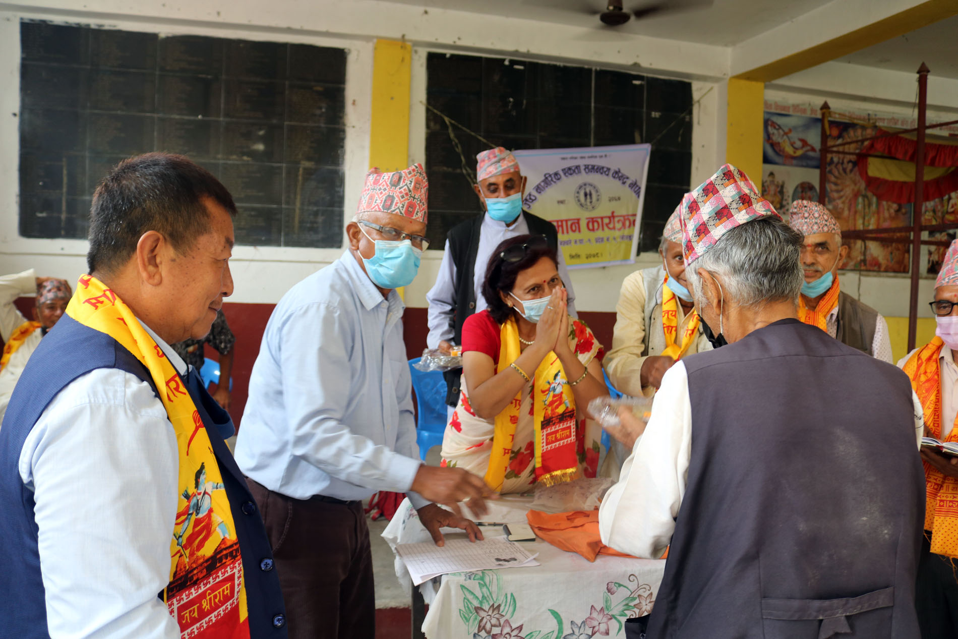 पथरीशनिश्चरे १ र १० मा ज्येष्ठ नागरिक सम्मान कार्यक्रम