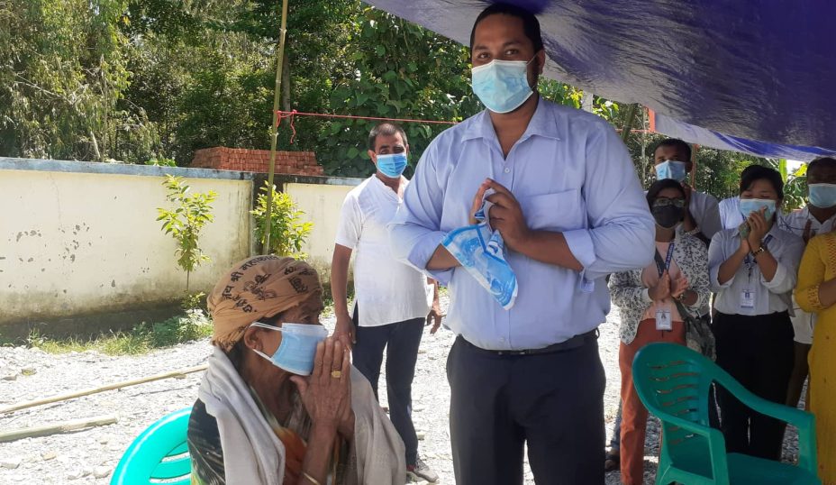 उर्लाबारीमा ७५ बर्षीया बृद्धाले जितिन् कोरोना