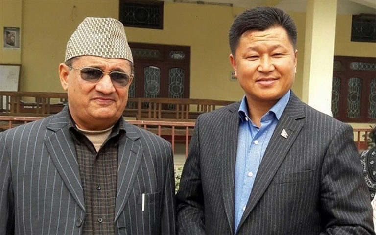 प्रदेश १ सरकार अदलबदल, शेरधन बाहिरिँदै