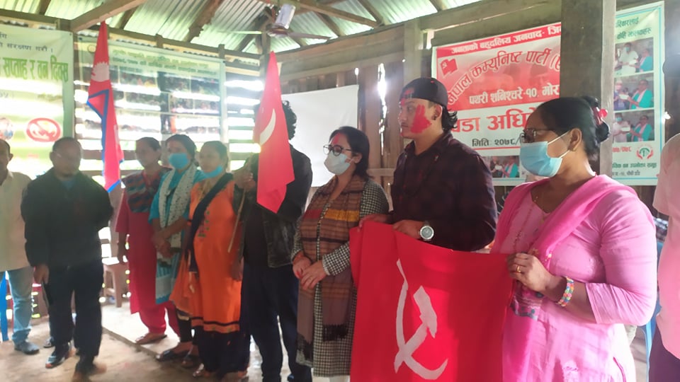 नेकपा एमाले पथरीशनिश्चरे १० को अध्यक्षमा थापा