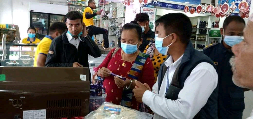 कानेपोखरी गाउँपालिकाद्धारा सपिङ सेन्टरहरूको अनुगमन