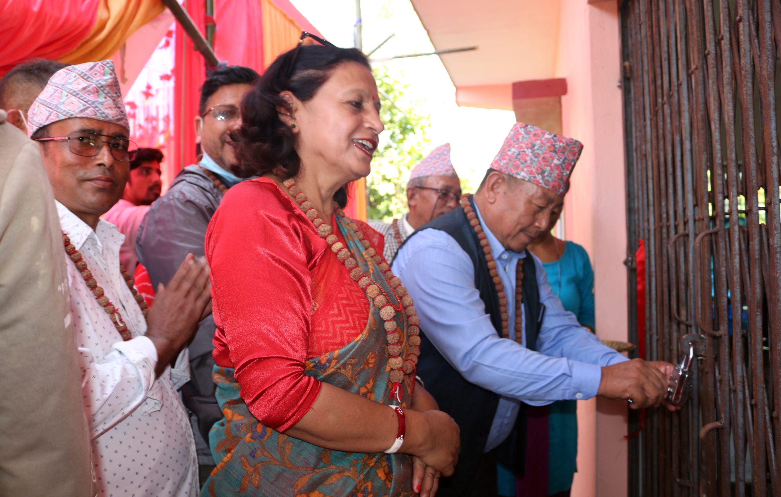 पथरीशनिश्चरे–३ वडा कार्यालयको भवन उद्घाटन