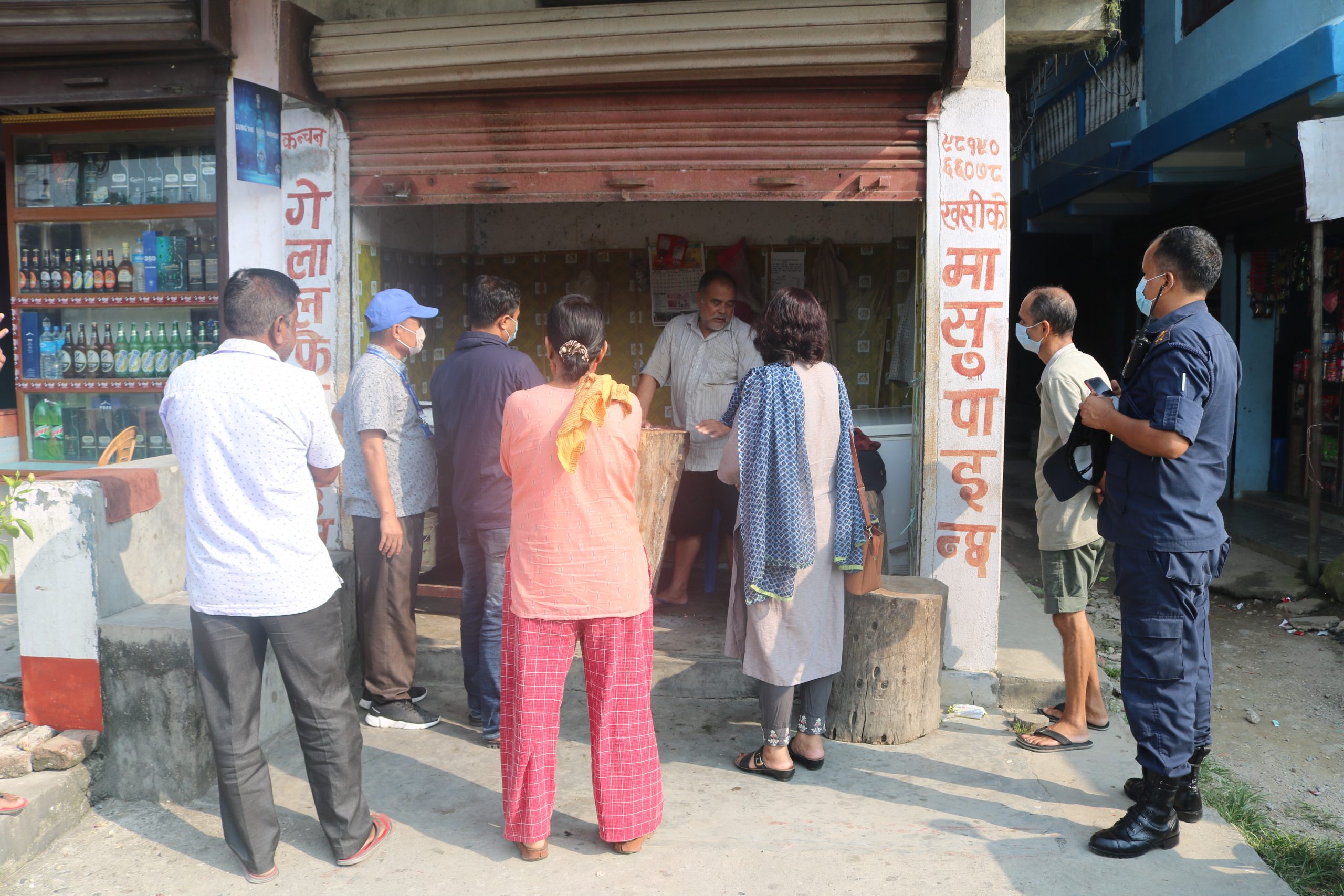 पथरी शनिश्चरे नगरपालिका कार्यालयको अनुगमन