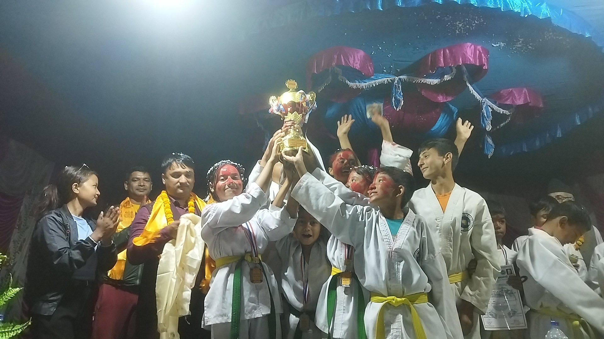 प्रदेश स्तरीय तेक्वाण्डो प्रतियोगिता सम्पन्न : आयोजकलाई प्रथम पुरस्कार