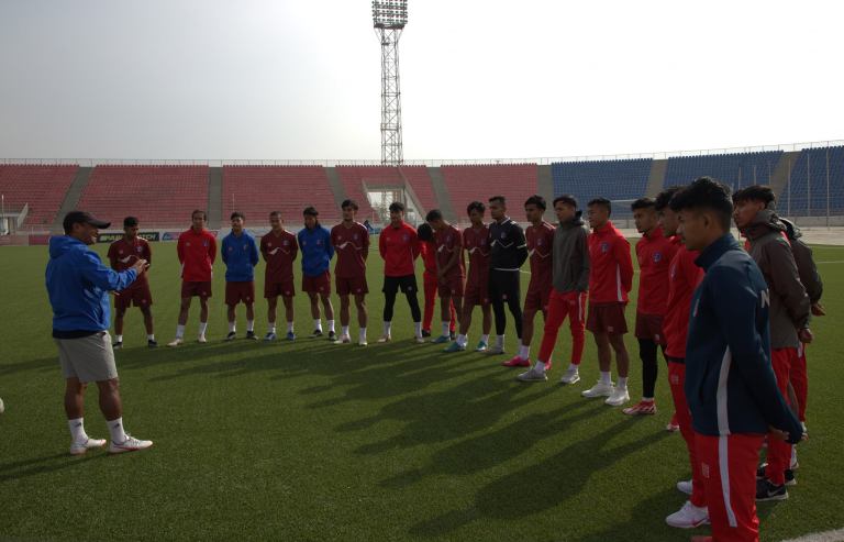 नेपालको पोष्टमा ताजकिस्तानको आधा दर्जन गोल, फराकिलो हारसँगै नेपाल यू–२३ छनोटबाट बाहिरियो