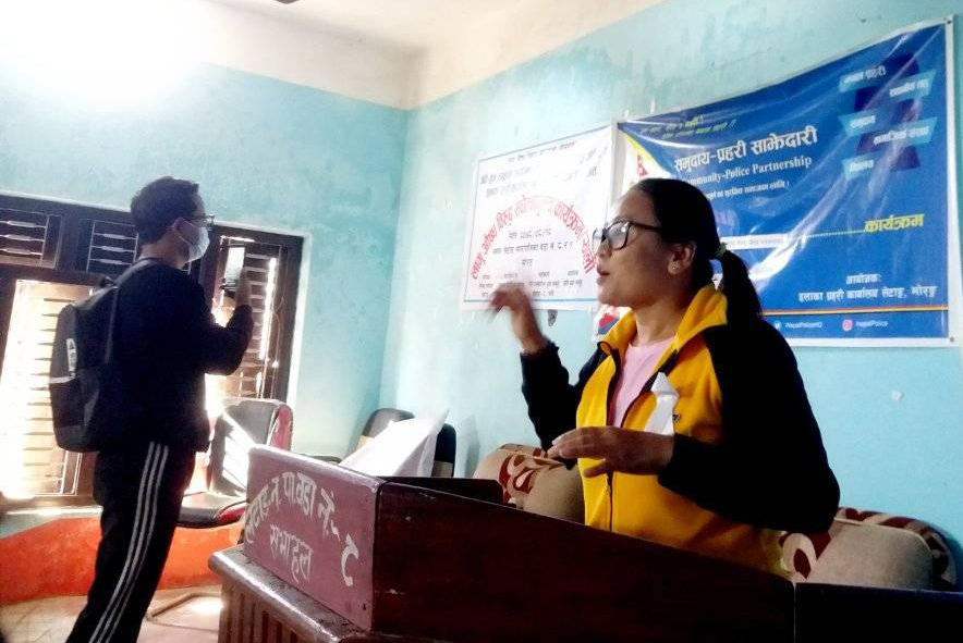 जाँते युवा समूहद्वारा लागुऔषध विरुद्ध सचेतनामुलक कार्यक्रम