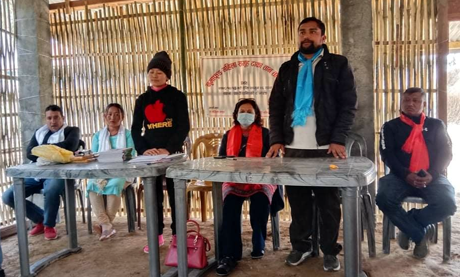 महिला समूहलाई आत्मनिर्भर बनाउन ढाकातान तालिम