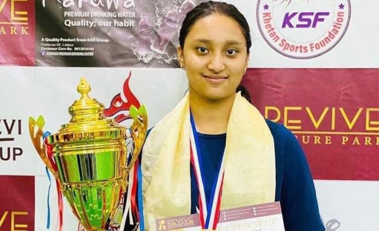 रशिला विश्व ब्याडमिन्टनको जुनियर वरियतामा सातौँ स्थानमा