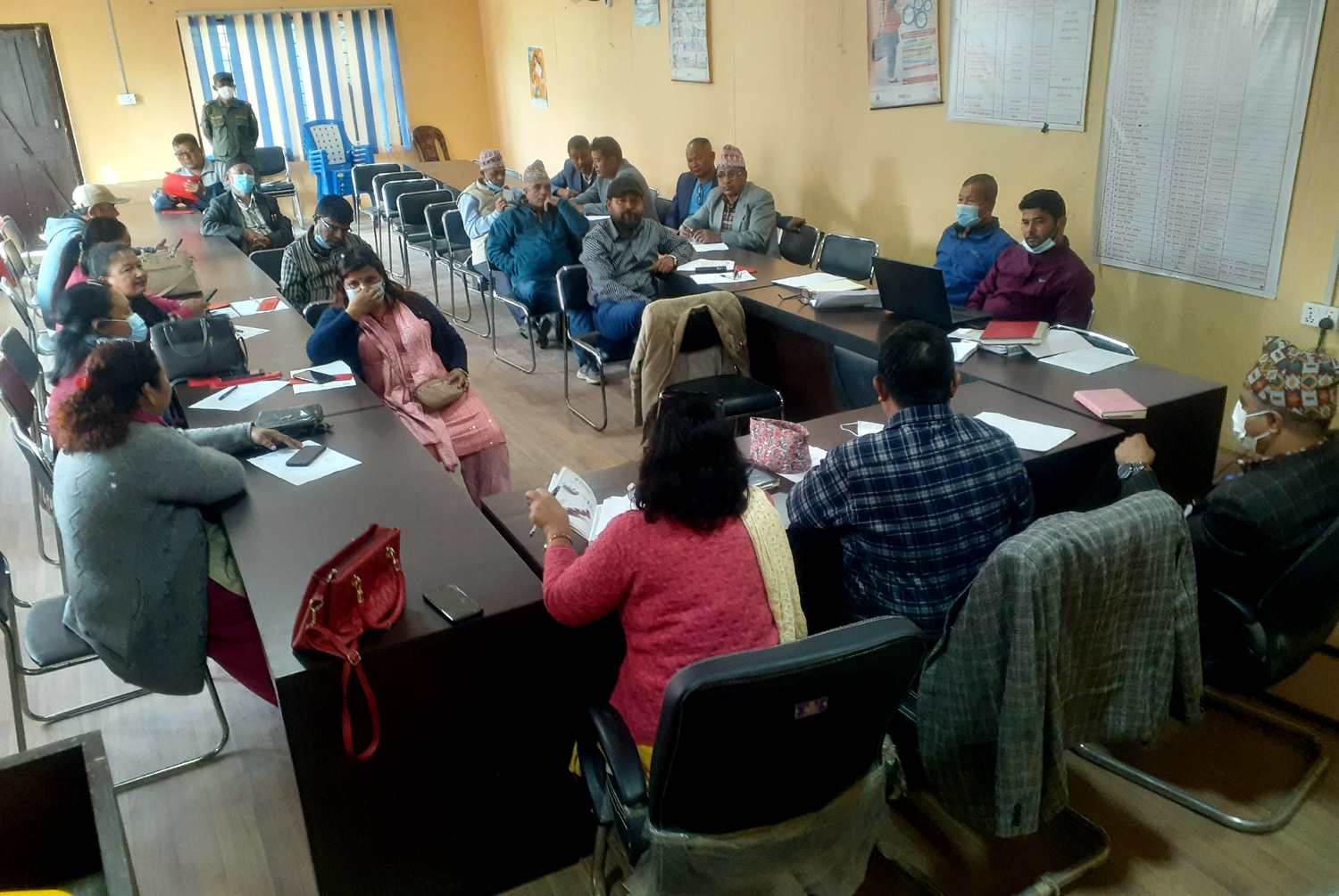 नगरको बैठकद्वारा नगरसभाको तयारी सहितका विषयमा निर्णय