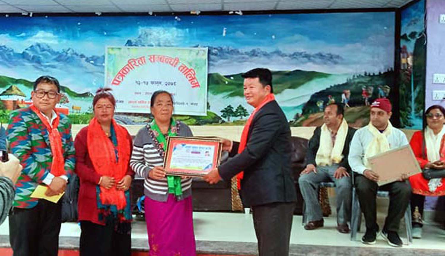 पथरीशनिश्चरेमा पत्रकारिता तालिम समापन