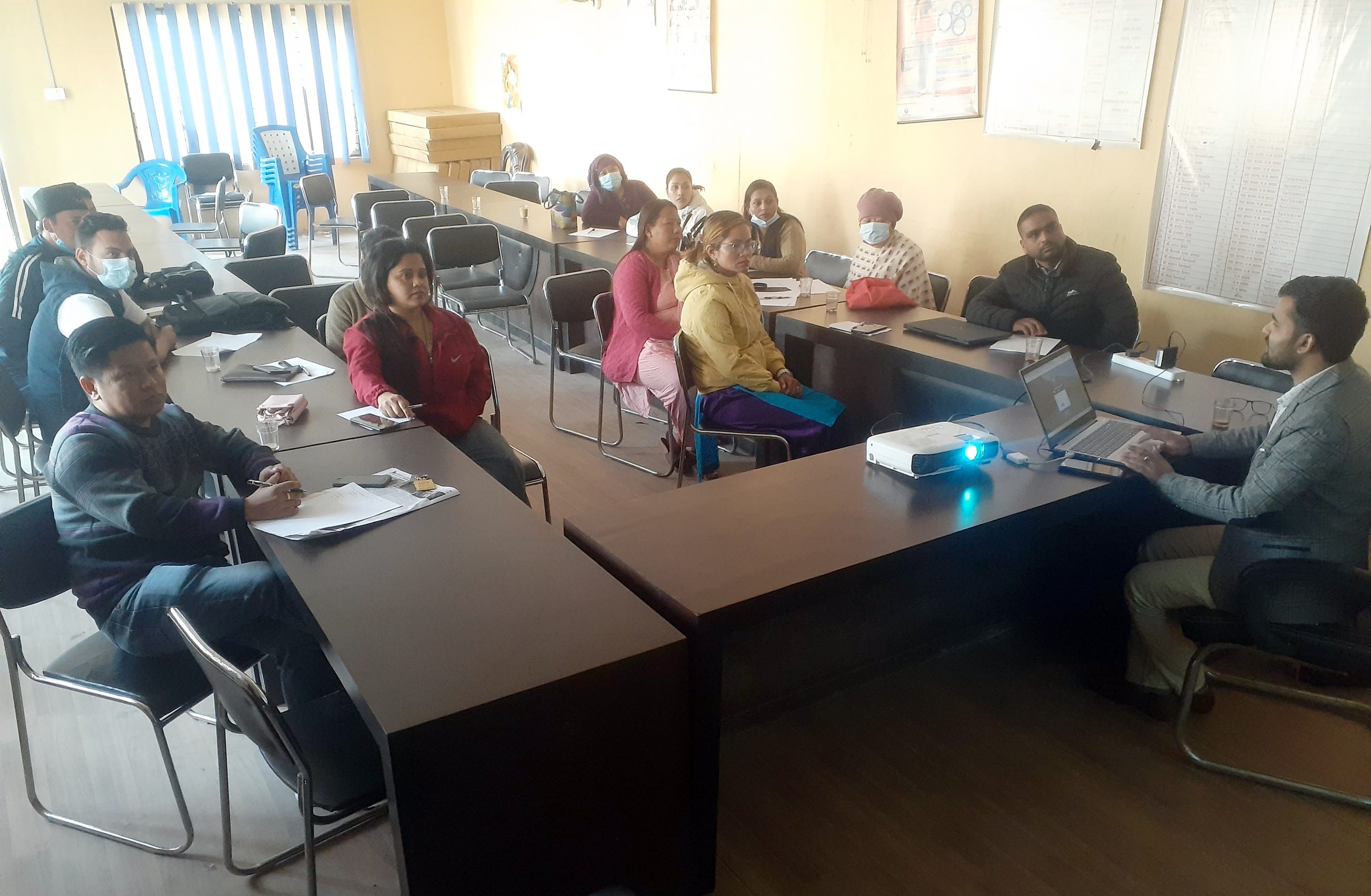 ‘सांग्रिला इन्फरमेटिक्स’ नामक सफ्टवेयर सञ्चालन तालिम